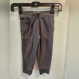 2T‎ Gray Jogger Sweatpants Comfort Fit Adjustable Drawstring Waist Pockets Cozy